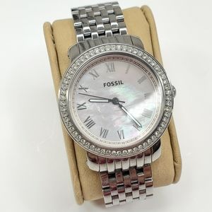 Pearlized Fossil Boyfriend Watch